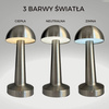 Lampka stołowa dotykowa LED chrom IP20