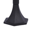 Klasyczna lampa ogrodowa w czarnym kolorze K-8202 z serii NAPOLI