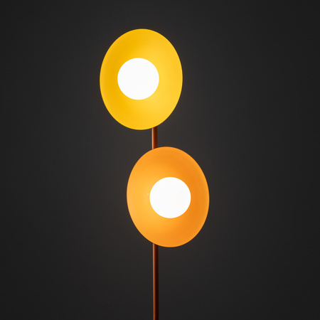 SLATE MIX GLASS LAMPA PODŁOGOWA 2XG9