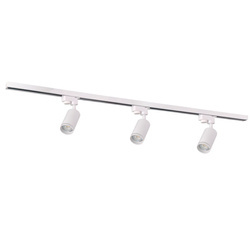 Zestaw szynowy PARIS Biały 3xGU10 reflektor, szyna 1m