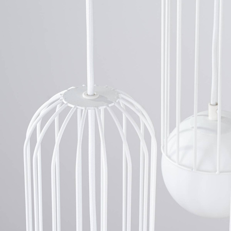 Lampa wisząca BRINA 3P biała