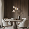 LAVA BROWN LAMPA WISZĄCA 3xG9
