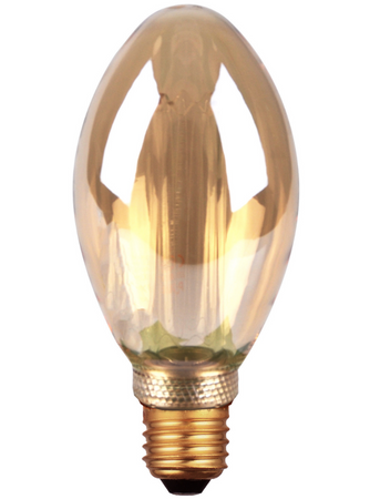 Żarówka dekoracyjna LED E27 B75 4W Deco Amber 1800K
