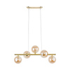 Lampa wisząca ESTERA Gold 5xG9