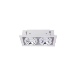 Nowodvorski Lampa podtynkowa biała DOWNLIGHT ES111