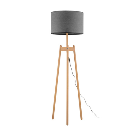 Lampa podłogowa PEREZ Gray 1xE27