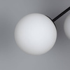 Nowoczesna lampa wisząca metalowa szklane kule Balts Big