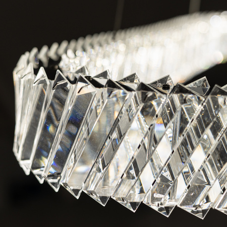 Nowodvorski Lampa wisząca LUXORA OVAL LED 40W 3000K 3600lm szer.35cm dług.120cm | 11707