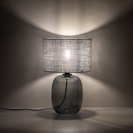 Lampka nocna MELODY Graphite 1xE27