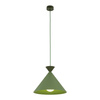 LAMPA WISZĄCA MATTEO PEAPOD GREEN 1XE27  L