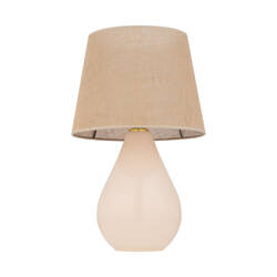 Lampka nocna LACRIMA Ecru 1xE27