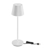 Lampka Biurkowa Nocna V-TAC 1,5W LED Ładowanie Ściemnianie IP54 Biała 