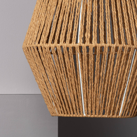 Naturalna lampa wisząca E27 Boho Trilla