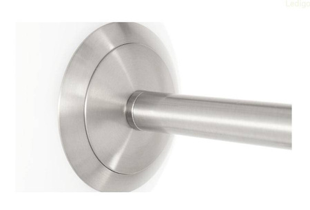 Lampa sufitowa Milano chrom mat podwójna 2xE14 mleczne kule