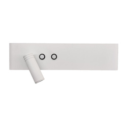 Kinkiet Resort left 10W + 3W LED 4000K Biały