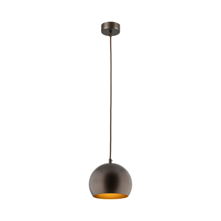 Lampa wisząca ZOE Brown 1xE27 S