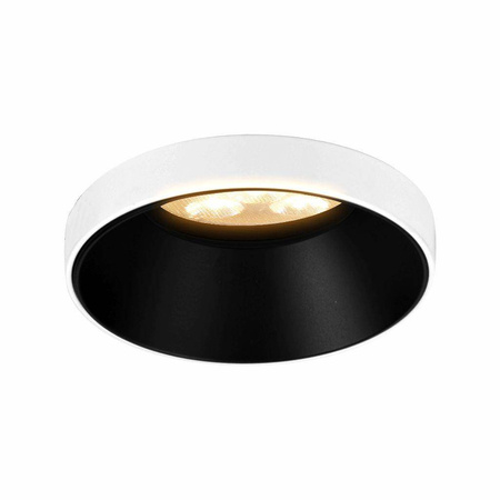 Oprawa OZZO BIRK-111-BL/WH okrągła czarno/biała