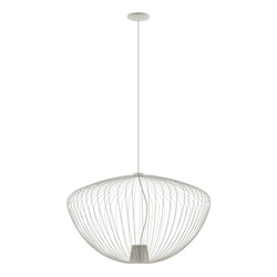 Lampa wisząca PUMPKIN silk grey L 11251 Nowodvorski