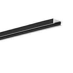 Profil aluminiowy do LED nawierzchniowy MICRO-ALU 2m Kluś czarny lakierowany