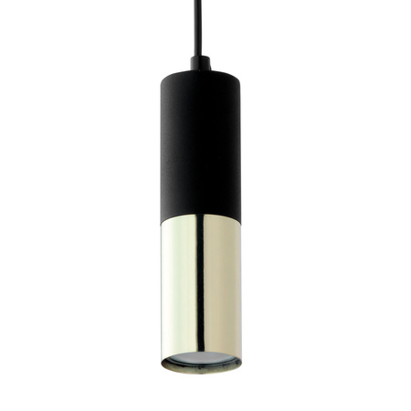 Tk Lighting TRACER BLACK GOLD lampa wisząca 1xGU10