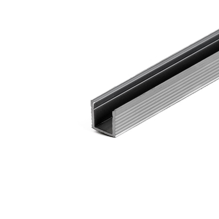 Profil Aluminiowy V-TAC 2mb Anodowany, Klosz Mleczny, VT-8136
