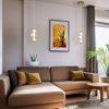 Lampa wisząca BOLLA GOLD 12W LED