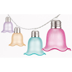 Girlanda LED solarna 10 led 380cm dzwonek