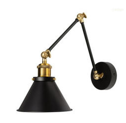 Kinkiet metalowy regulowany Retro ZL104