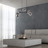 Lampa wisząca ESTERA Black 5xG9