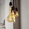 Żarówka LED dekoracyjna E27 12W ST64  2500K amber