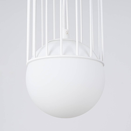 Lampa wisząca BRINA 1 biała