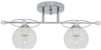 Lampa sufitowa Kasper 2xE27 CHROM
