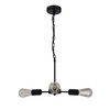 Sparta lampa wisząca czarny 3X60W E27 33-09371