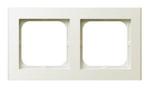 Ramka podwójna Ospel Sonata Ecru