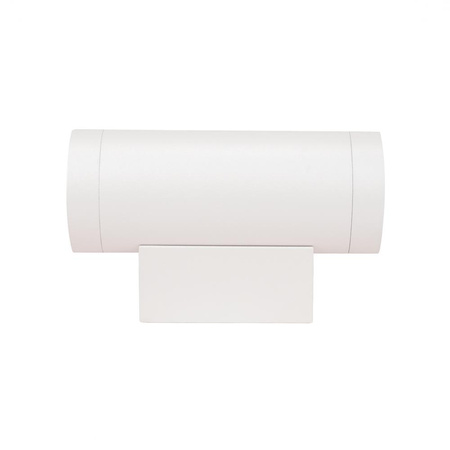 Kinkiet Ścienny Ogrodowy Elewacyjny V-TAC Góra Dół 2xGU10 Biały IP54 VT-11015