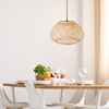 Lampa wisząca BOHO bambusowa plecionka