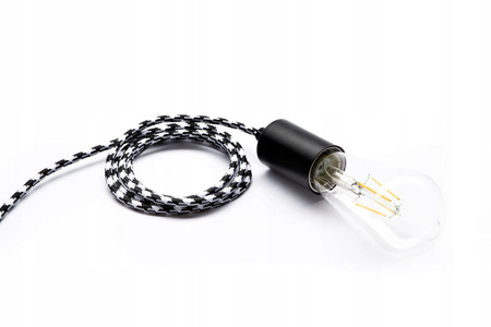 Przewód w oplocie kabel dekoracyjny wzór 2x0,75