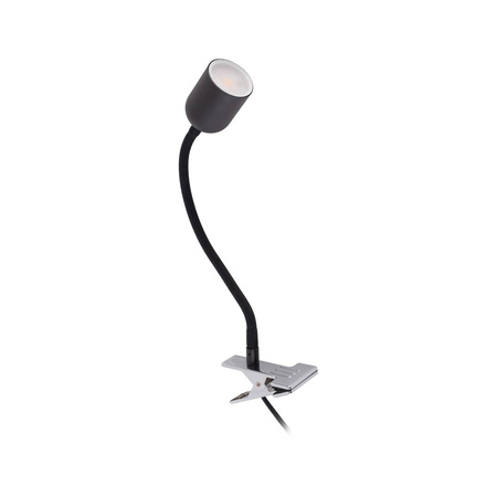 Kinkiet TOP Black klips 1xGU10