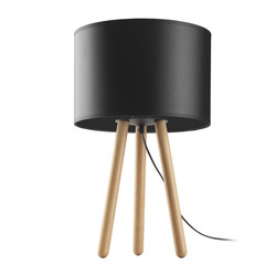 Lampka nocna TOKYO BLACK E27 Sosna