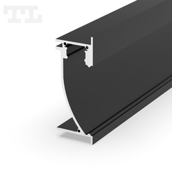 LED P26-2 Profil 2000 mm czarny lakierowany (nr kat 8626213)