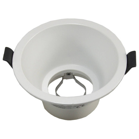 Oprawa sufitowa podtynkowa punktowa czarna biał