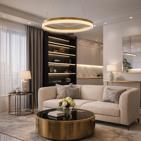 Lampa wisząca GALA GOLD 25W LED