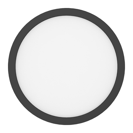 Plafon Evora Czarny Round 18W 3CCT