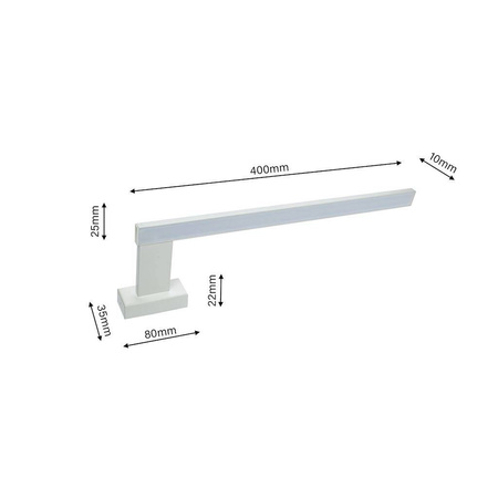 Kinkiet SHINE WHITE 11W LED biały