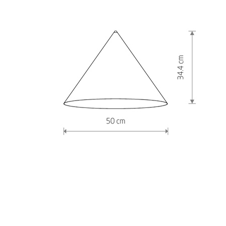 Nowodvorski Klosz biały CAMELEON ZENITH L 