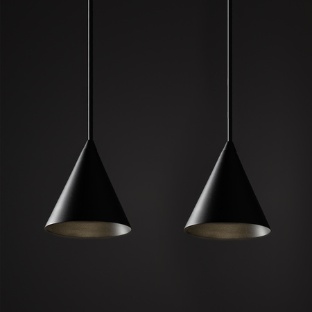 Lampa sufitowa FOURTY z reflektorkami  i zwisami 5xGU10 czarna Nowodvorski 11448