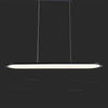 Oprawa Zwieszana V-TAC 24W LED Czarna VT-7821 4000K 3000lm