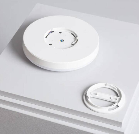 Plafon LED 12W Anti-Flicker z Czujnikiem Ruchu PIR i Zmierzchu 6500k