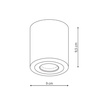 Faro XL oprawa natynkowa chrom LP-1464/1SM XL CH