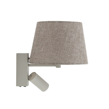 Kinkiet regulowany beżowy TUTOIA z led Nowodvorski 11684